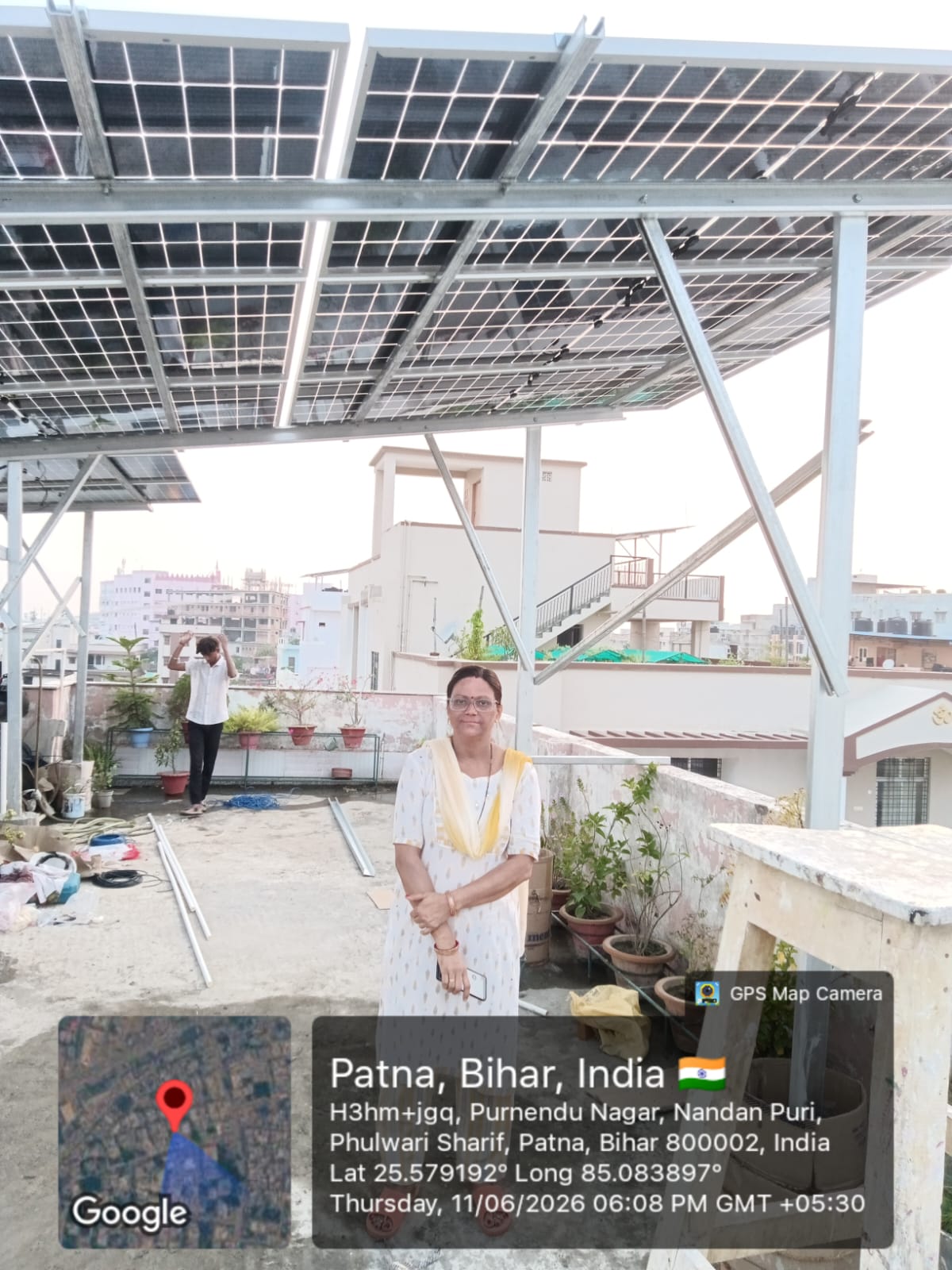 SRPB Field Work – Solar Plant Setup